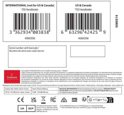 TSS Handbrake, Freno a Mano Progressivo e Cambio Sequenziale, Per PC/PS5/PS4/Xbox Series X|S/Xbox One - Controller - Immagine 8