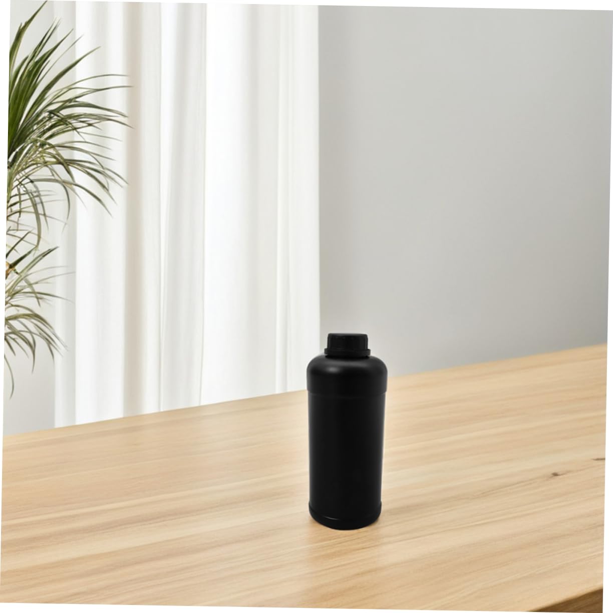 LIFKOME Botellas Plástico 1000ml para Químicos Diseño Protector y Uso Versátil, Contenedores de Almacenamiento Ideales para Muestras y Líquidos en Laboratorio