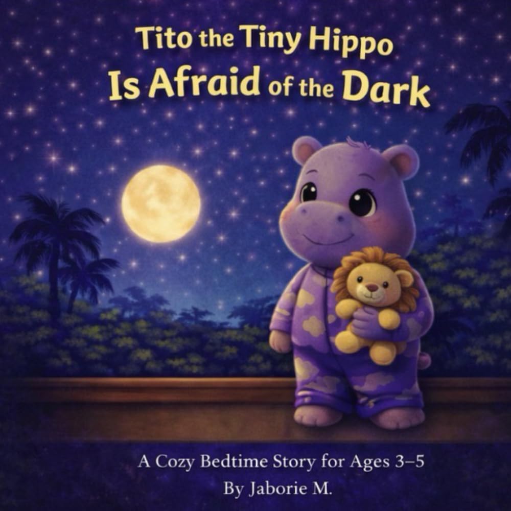 Tito the Tiny Hippo Is Afraid of the Dark