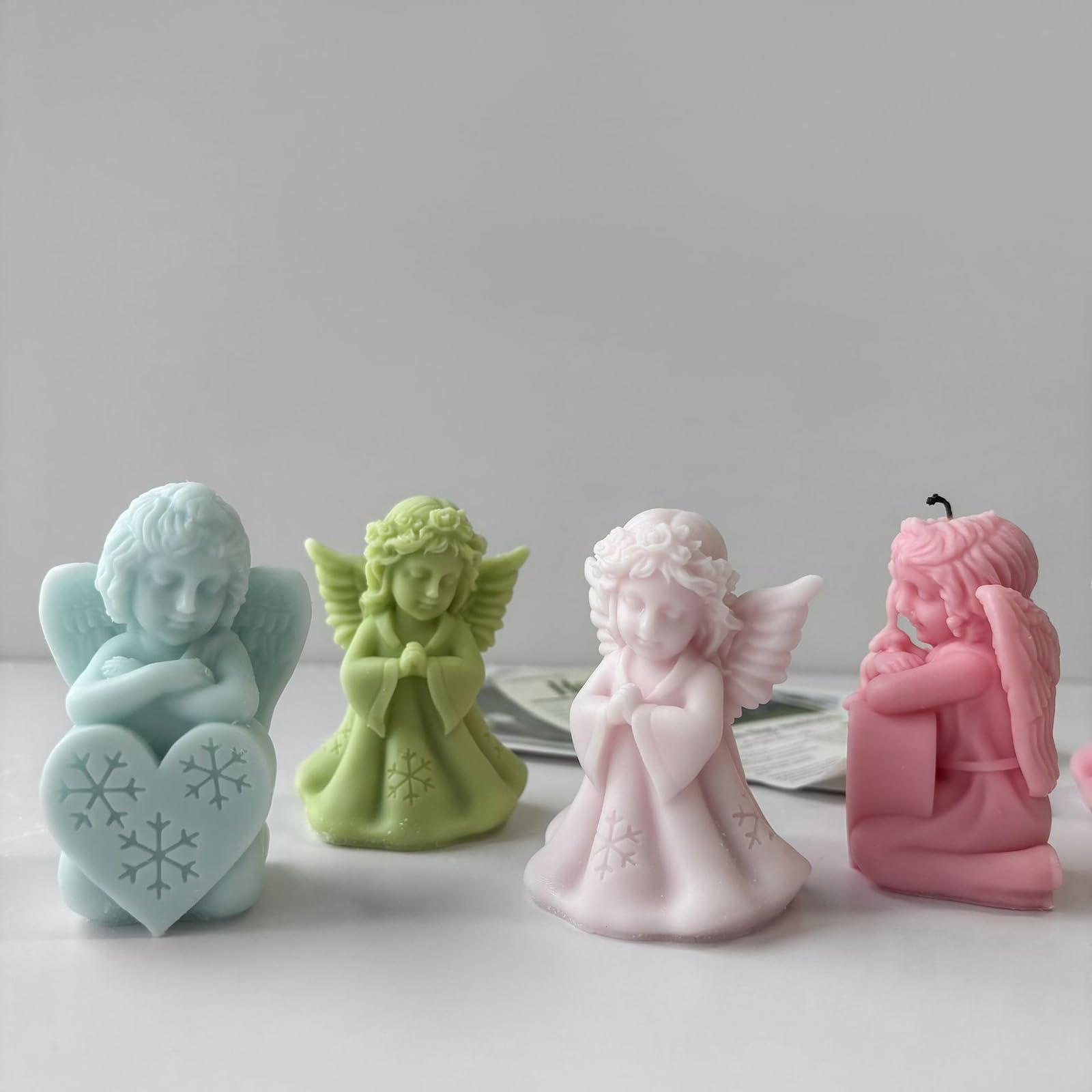 Stampi in silicone per la produzione di sapone, serie natalizia in resina, adatti per ogni occasione