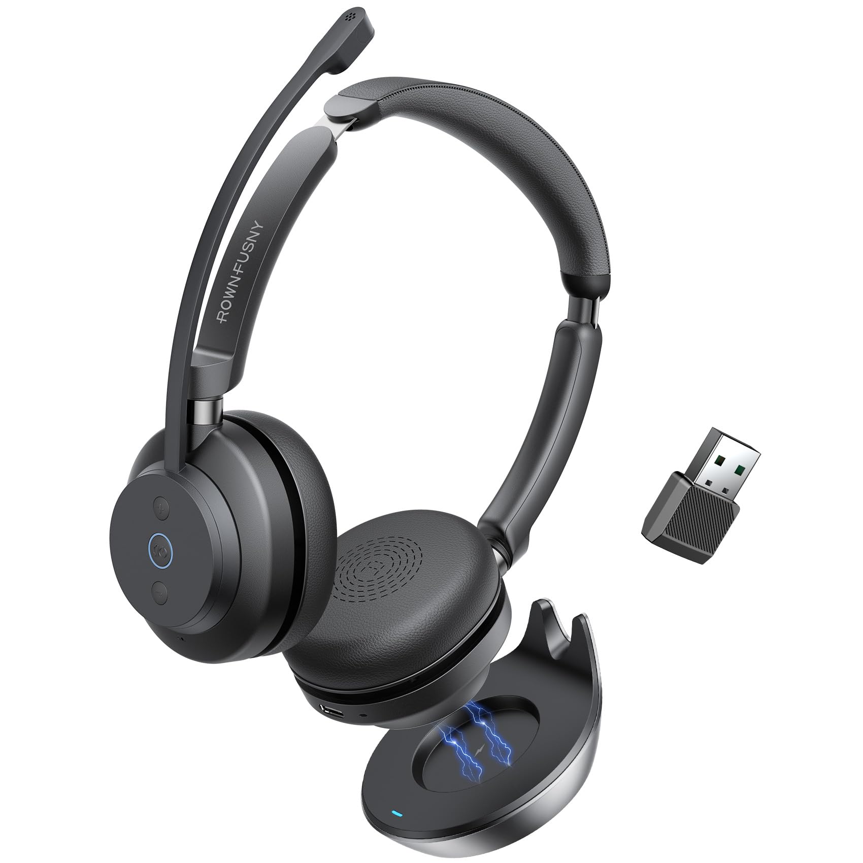 Usb Headset Wireless Headphones For Zoom Meetings Wireless Earbuds