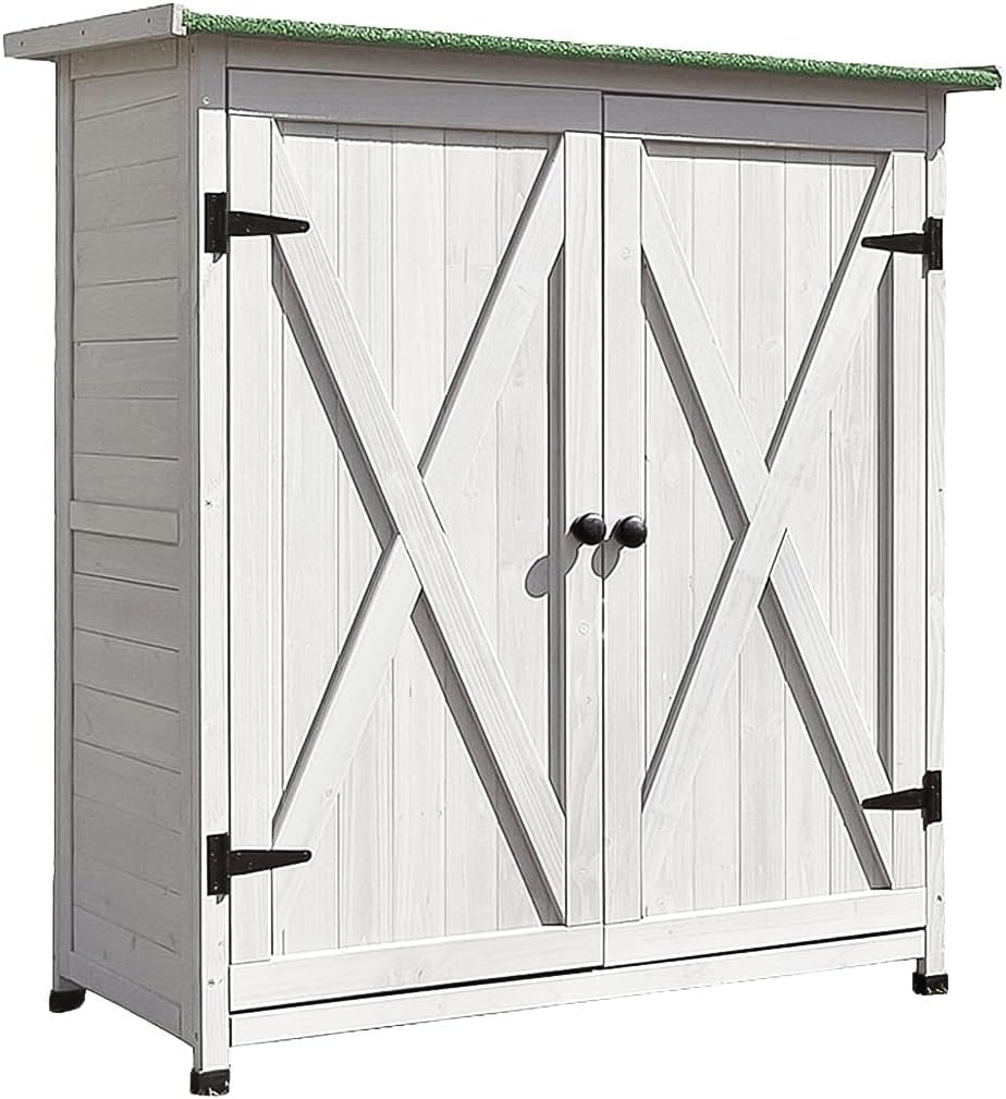 Outdoor Storage Backyard Organizer, Garden Garages