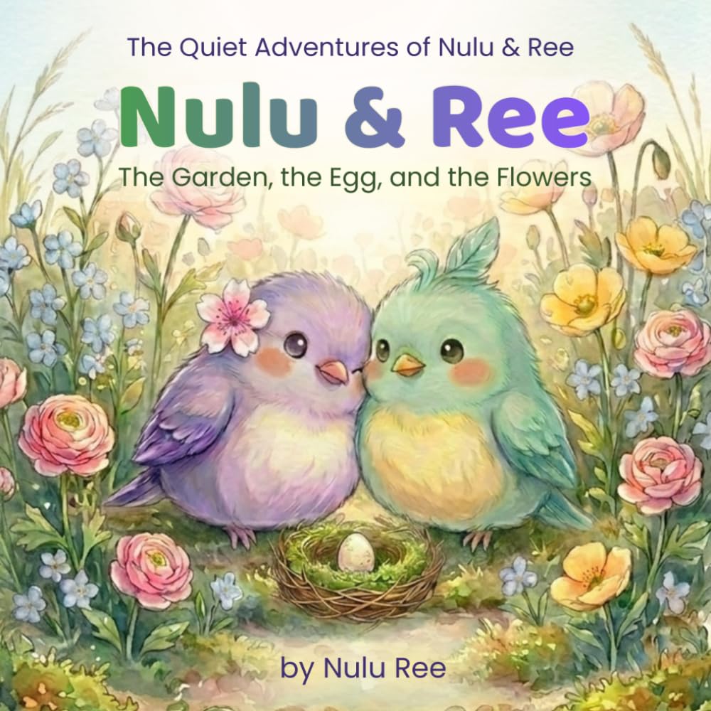 Nulu & Ree: The Garden, the Egg, and the Flowers: Three Gentle Stories of Springtime Wonder (The Quiet Adventures of Nulu & Ree the Birds)