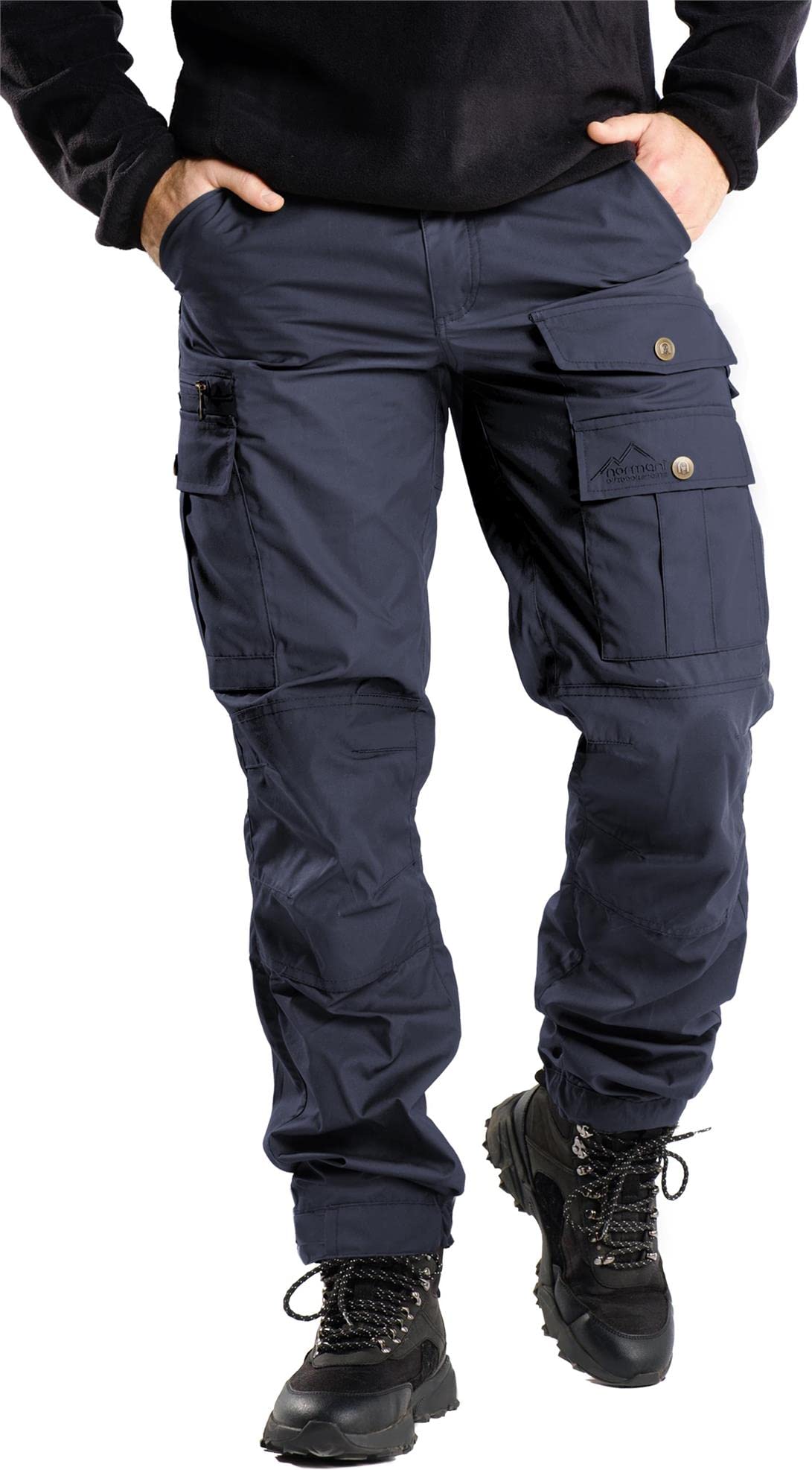 normani Herren Outdoorhose Trekkinghose Pants Funktionshose mit Wachsbeschichtung für Outdoor-Aktivitäten