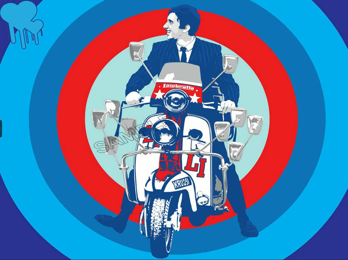 Quadrophenia Vintage Film Poster 1979 Photo Wall Art Picture Poster A4