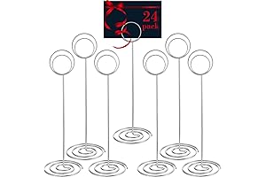 Elegant Wire Place Card Holder Set for Memorable Occasions