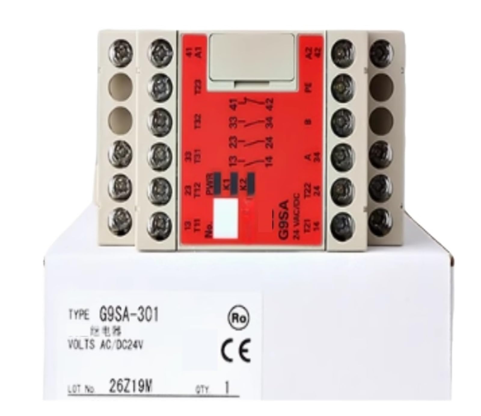 ZVQYSGIW 1pcs Relay G9SA-301 AC/DC24 G9SA-501 G9SA-TH301 G9SA-321-T15 G9SA-321-T075 G9SA-321-T30 G9SA-EX301 G9SA-EX031-T15(G9SA-EX031-T30)