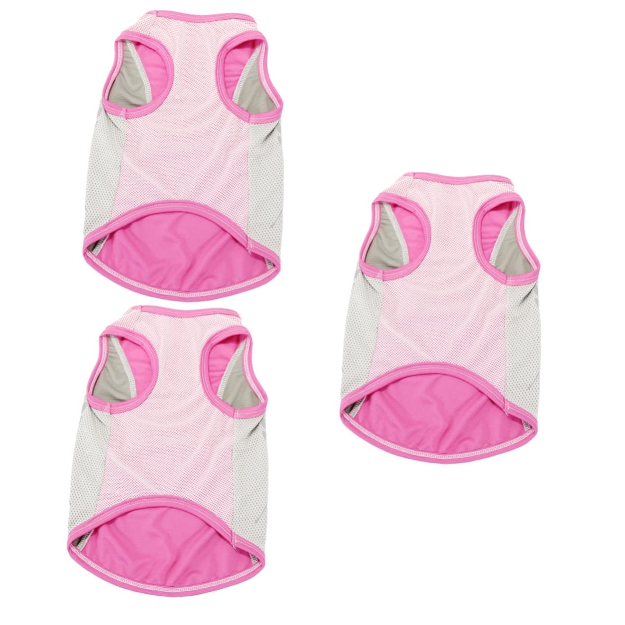 Gilet rafraîchissant pour chiens confortable et décoratif rose S 3 pièces