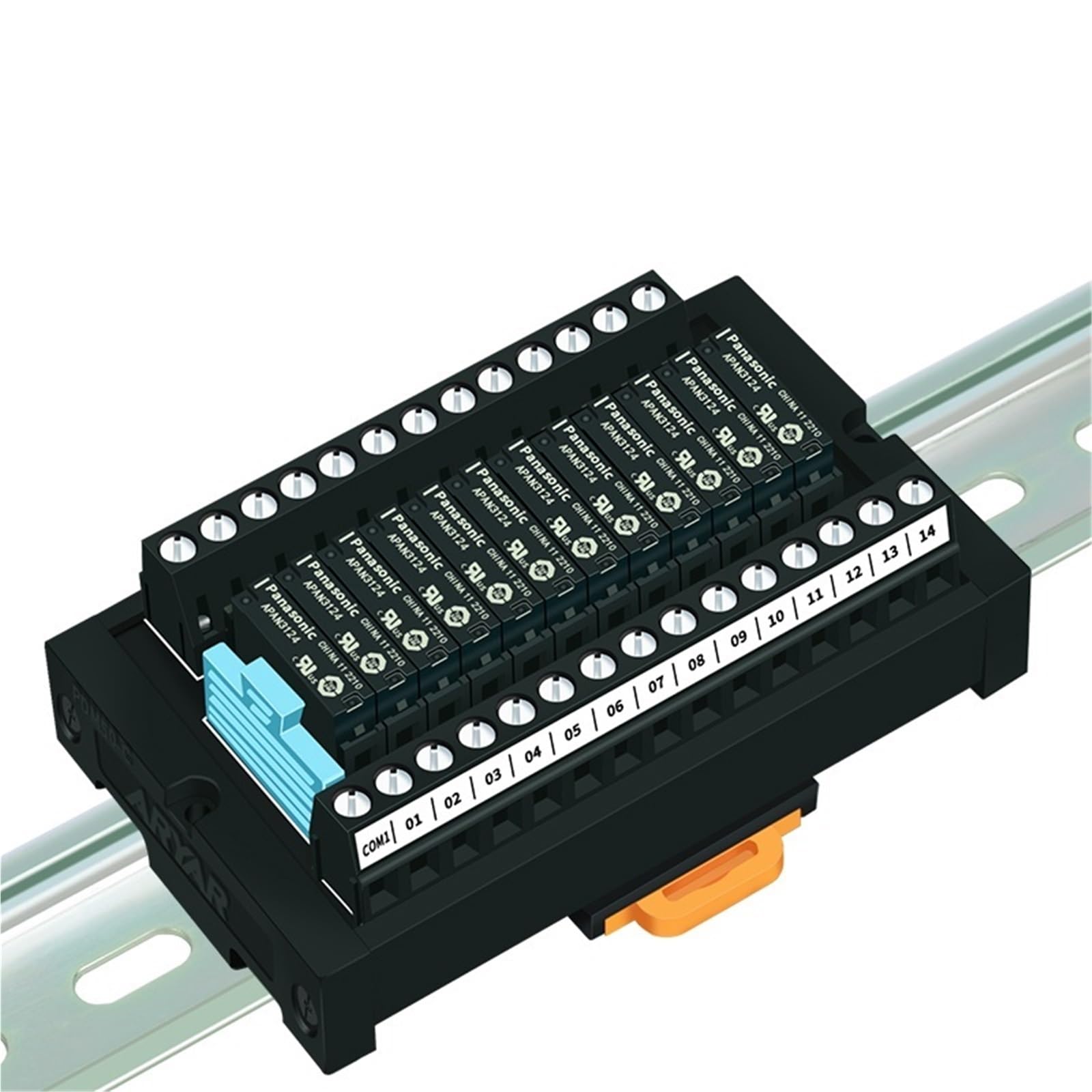 1 szt. APAN3112 moduł przekaźnikowy 12 V 5 A moduł karty sterownika karty wzmacniacza wyjściowego moduł przekaźnikowy (HL-4C-1NO-C)