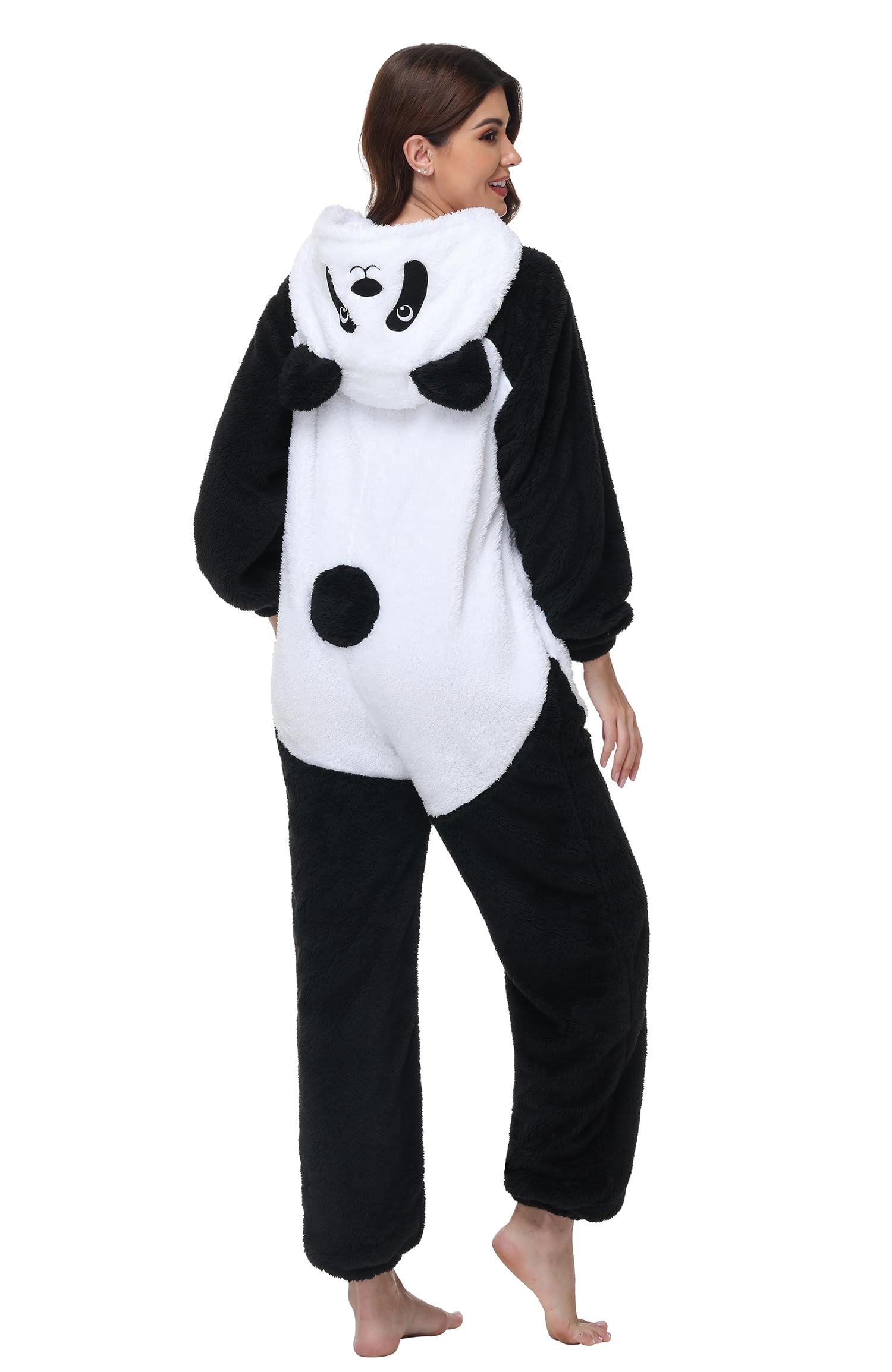 LATH.PIN Combinaison Pyjama Kigurumi Adulte Unisexe Animal Costume Cosplay Déguisement de Soirée Onesies Pilou Pilou Vêtements de Nuit Sleepwear pour Carnaval Halloween Noel