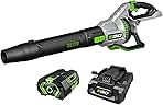 EGO Power+ LB7654 765 CFM Variable-Speed 56-Volt Lithium-ion Cordless Leaf Blower 5.0Ah Battery and Charger Included