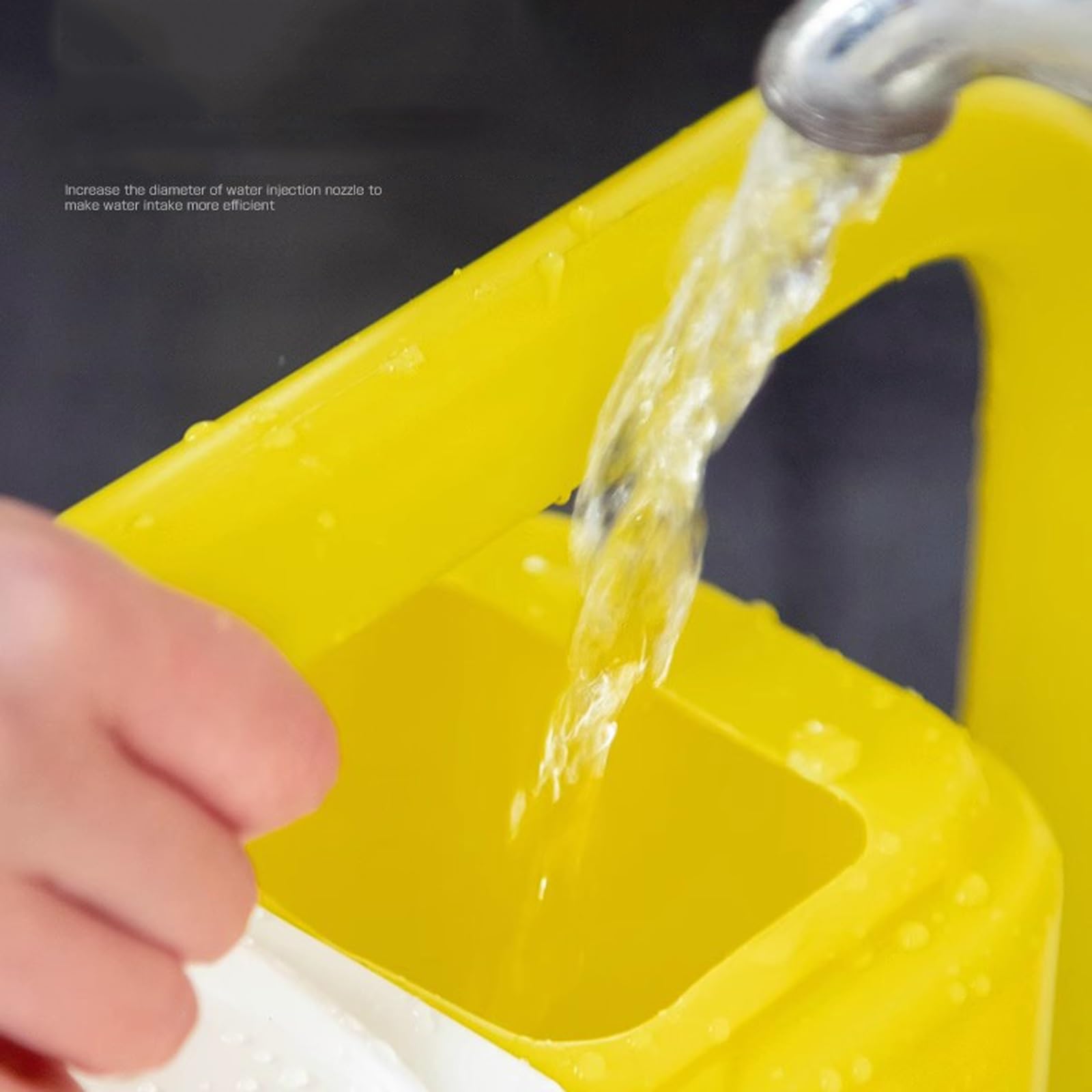 Konewka Konewka o pojemności 1,3 galona na rośliny zewnętrzne, żółte konewki domowe kwiat ogrodowy, plastikowe ze zdejmowaną dyszą i długą wylewką opryskiwacz ogrodowy