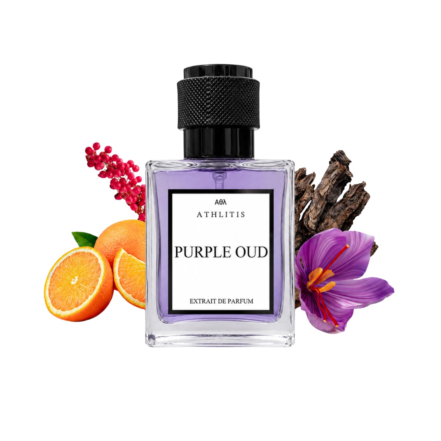 Purple Oud Extrait De Parfum Unisex 30ml | 50% Oil Concentration | Sweet, Spicy with Oud Essence Long Lasting Fragrance | Luxury Perfume for Nighttime Occasions and Formal Events and Gifting-image-37