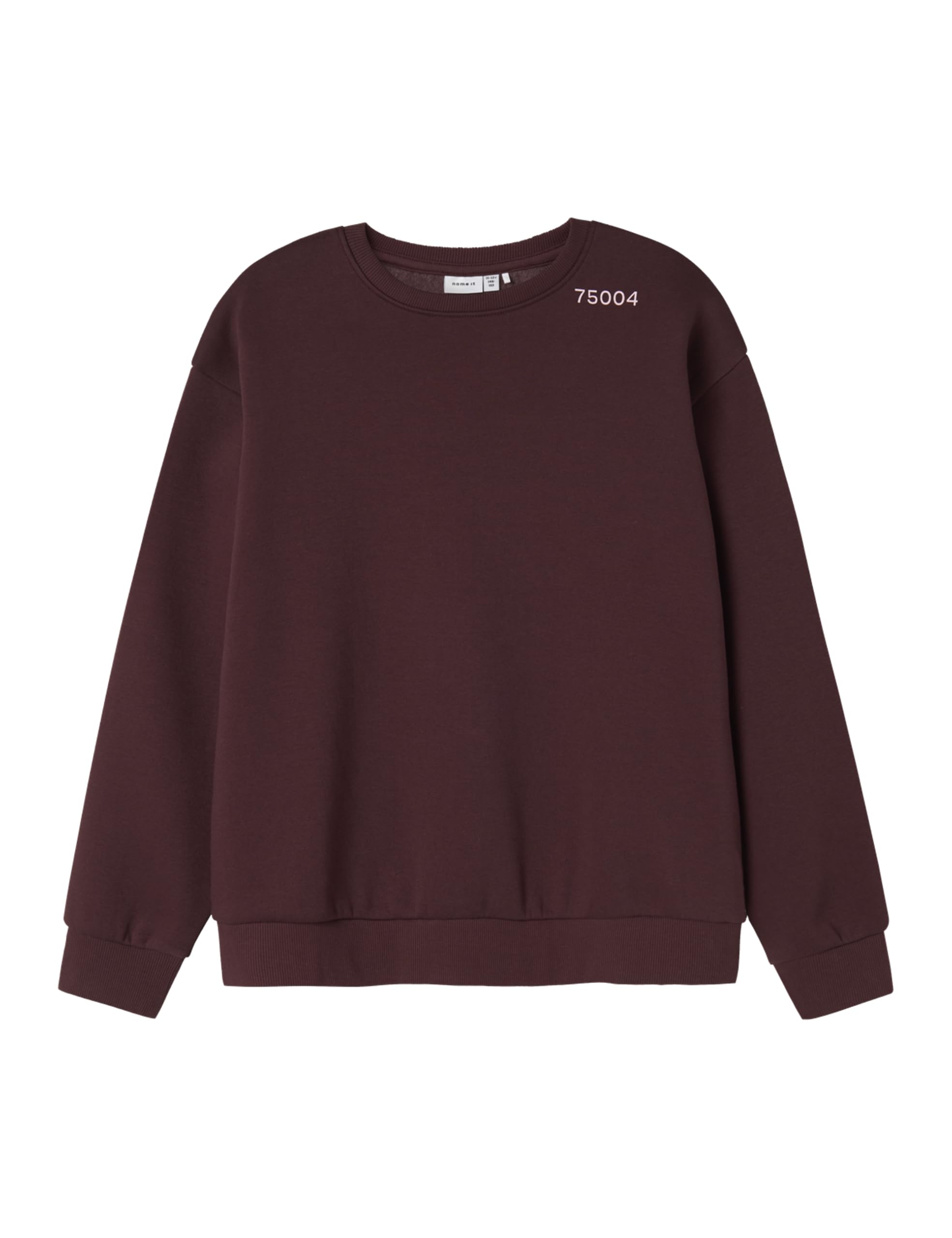 NAME IT Mädchen Nkfodika Ls RLX Sweat Bru Bf