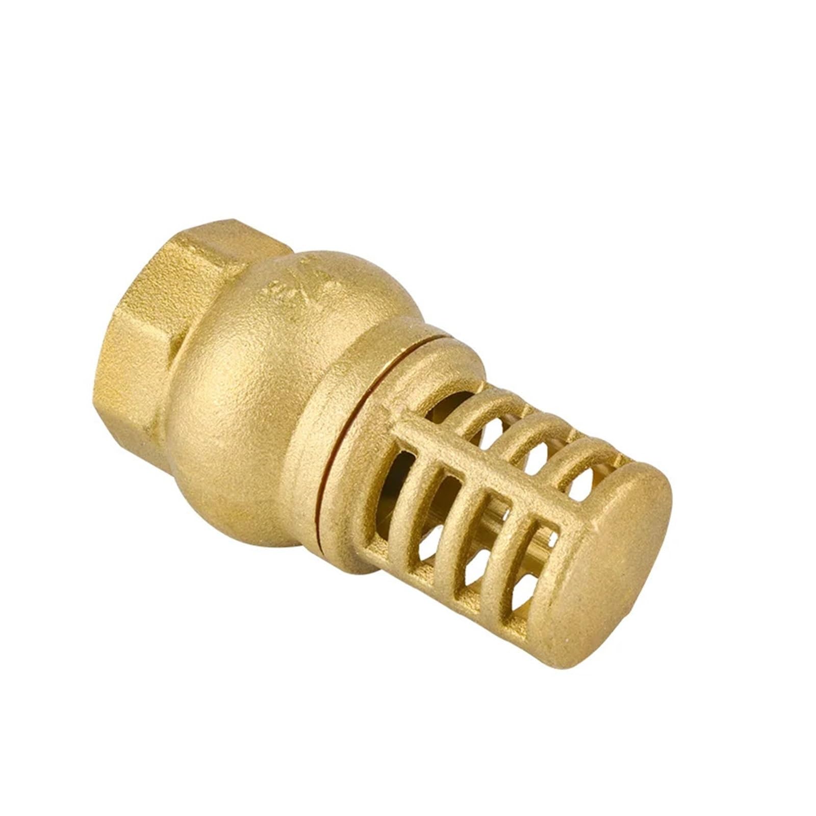 MQXFCZUX 1" BSP Female Thread Brass Check Valve Strainer Filter Bottom Valve Water Pump Foot Valve MQXFCZUX