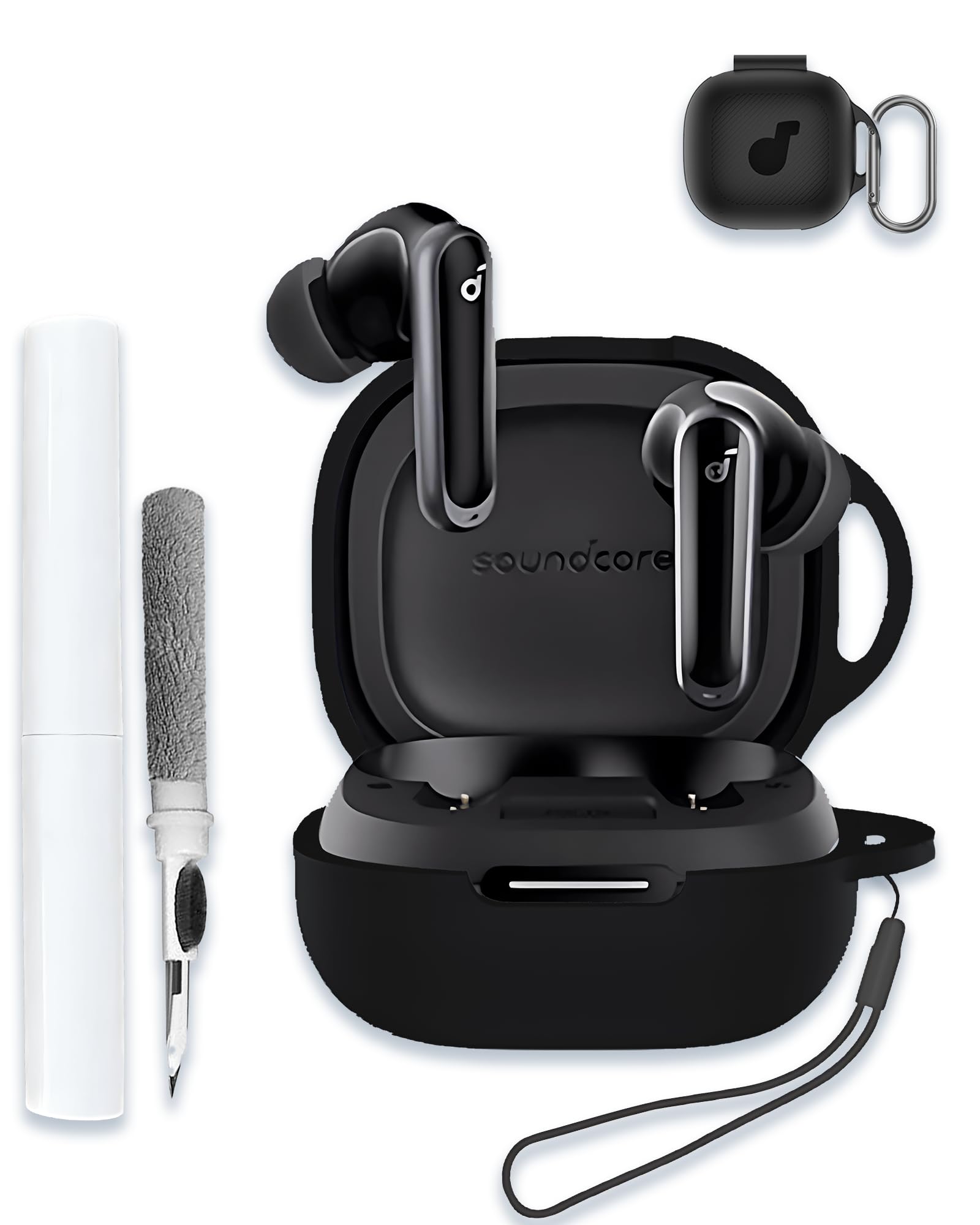 Aazon.co: PUCGUE Anker Soundcore P40i - Funda De Silicona Suave Para Soundcore P40i, A Prueba
