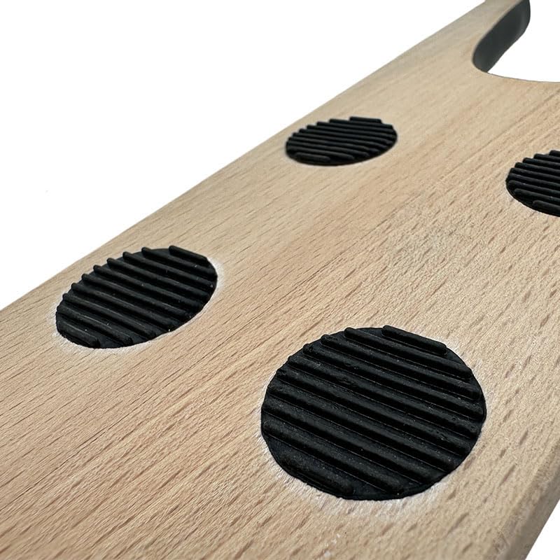 VIRSUS Cavastivali Universale in Legno ACAVA, misura 33,5x11,5x9,5 cm, Leva Stivale con 6 Gommini Antiscivolo, Resistente e Robusto per la Rimozione di Stivali e tutte le calzature