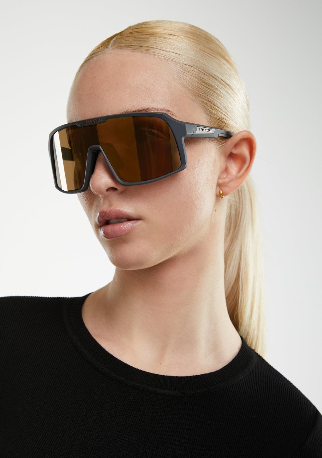 D.Franklin Gafas de sol deportivas - Resistentes y Ligeras - Ideal para actividades al aire libre - Modelo wind - Rectangular - Para Hombre y Mujer - Sunglasses