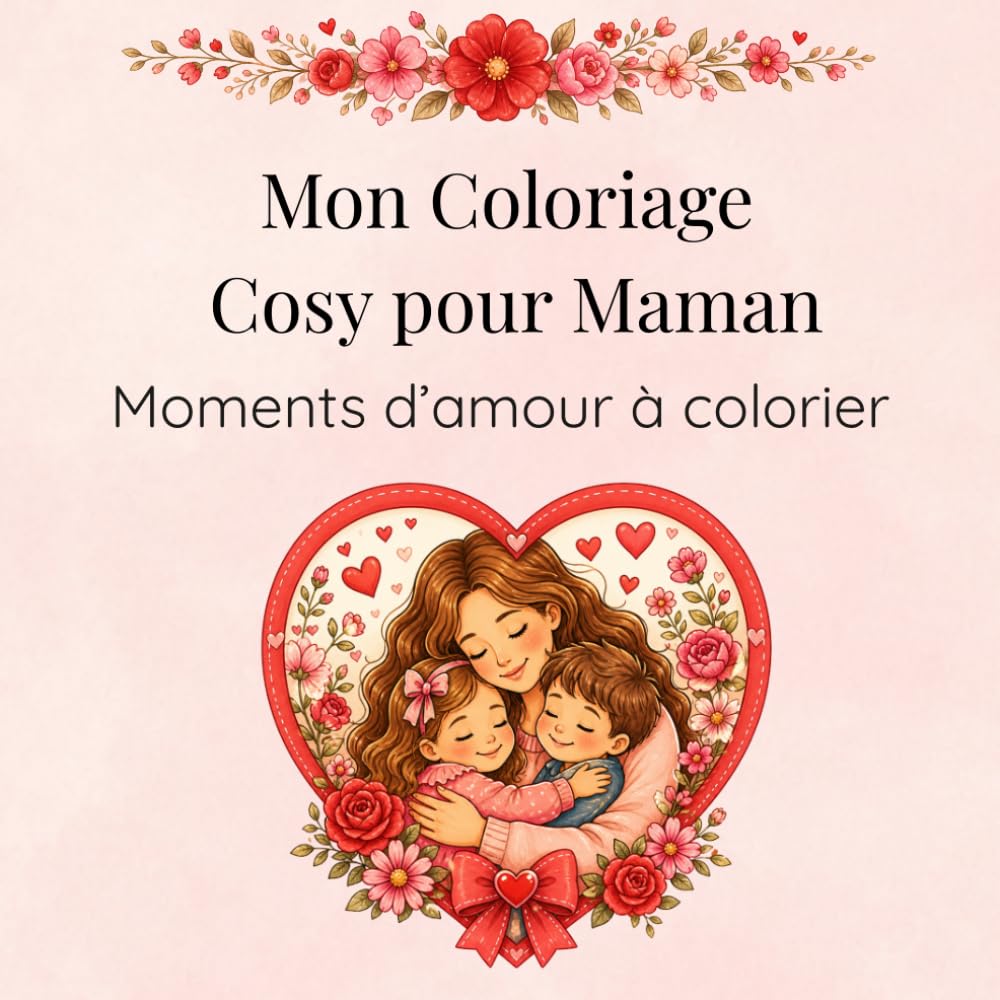 Mon Coloriage Cosy pour Maman: Moments d’amour à colorier