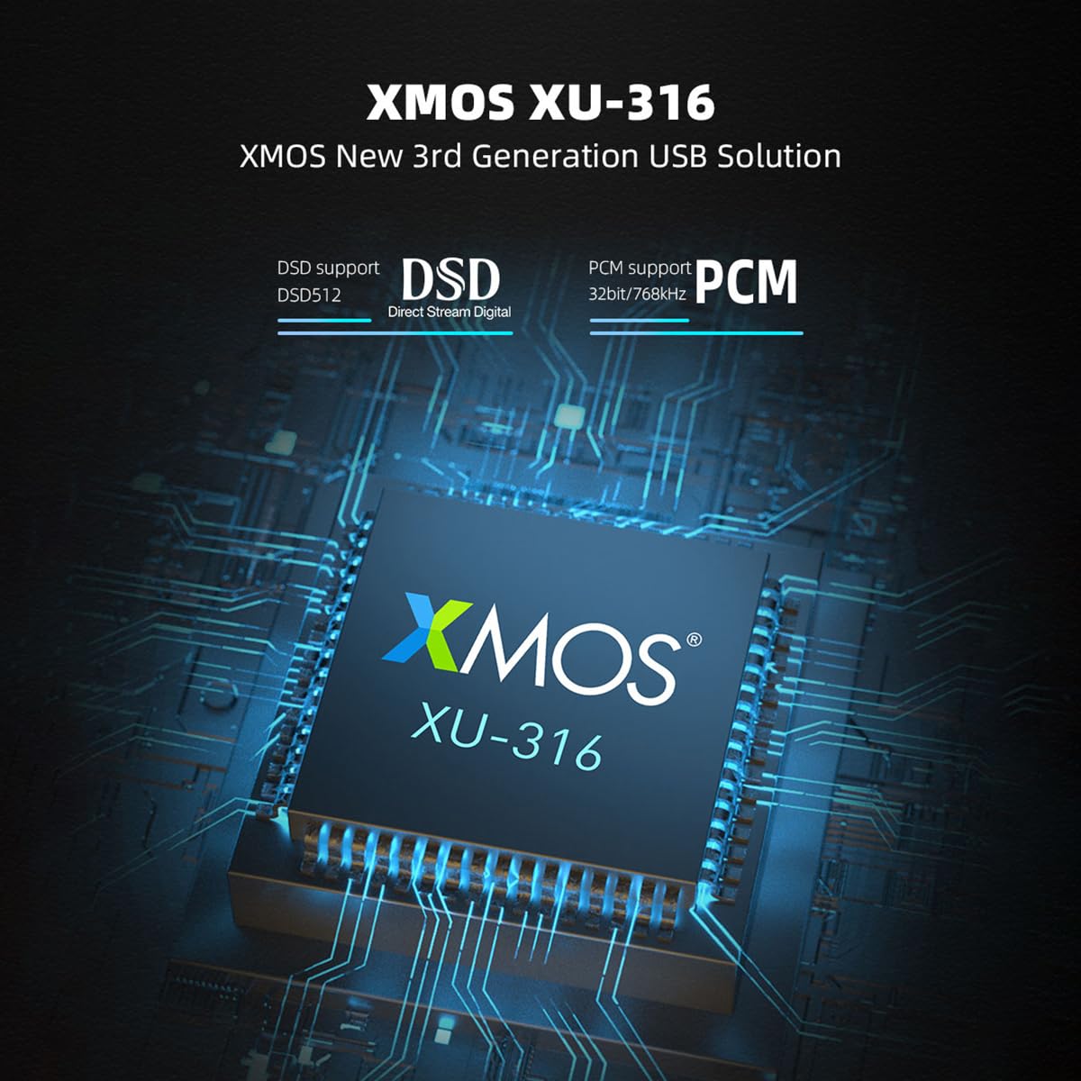 XMOS XU-316 chip diagram