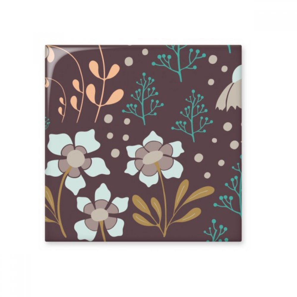 Carreaux céramique brillant plante brune pour rénover un mur terne