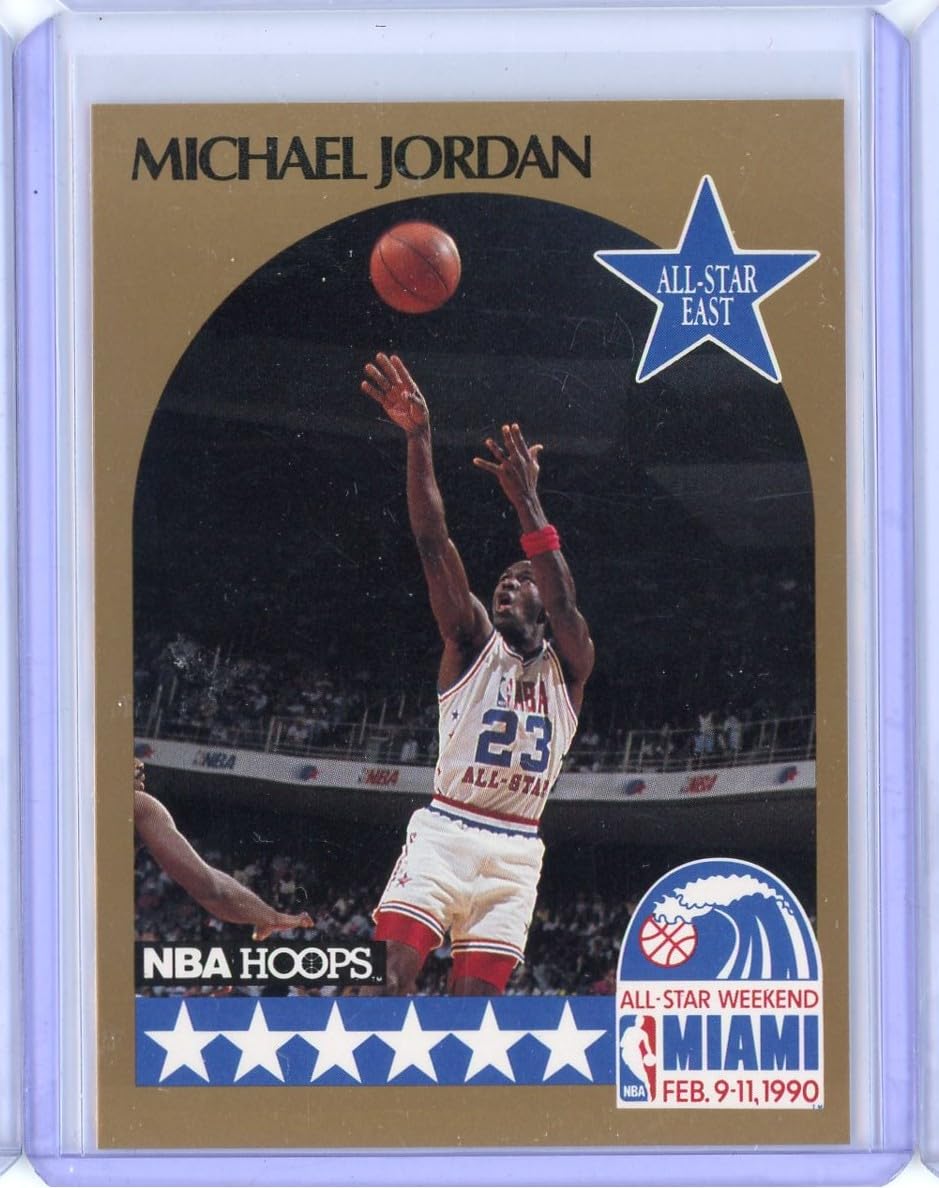 Amazon.com: Vintage 1990 Hoops All Star Michael Jordan #5