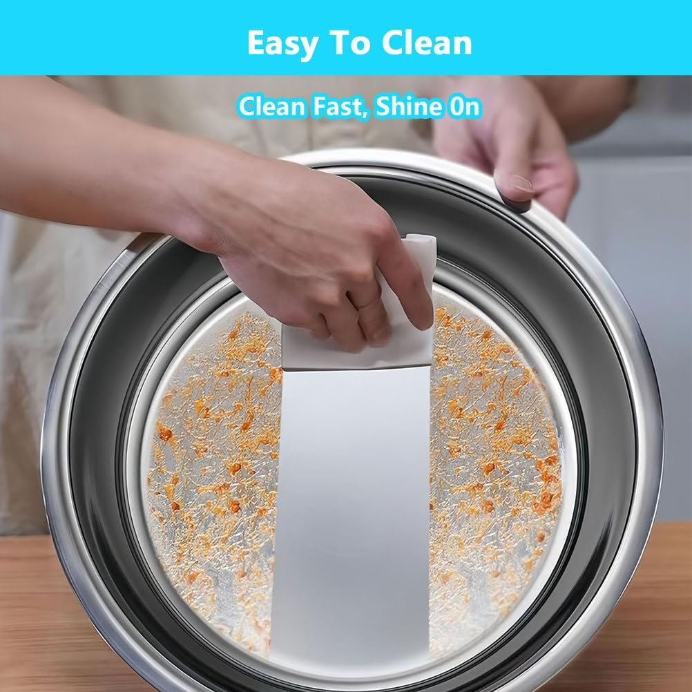 AIZYR Round Chafing Dishes for Buffet, Chafing Dish Buffet Set Buffet Servers Food Warmers for Party Event Dinners Banquet,4 Pack