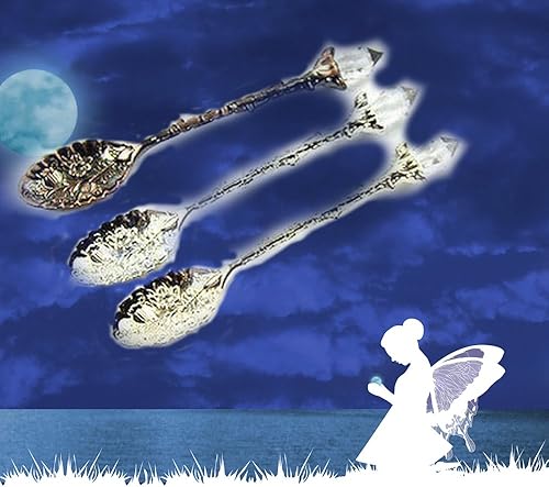 Miniatura 2 de Cuchara de hadas de cristal mágico de oro individual