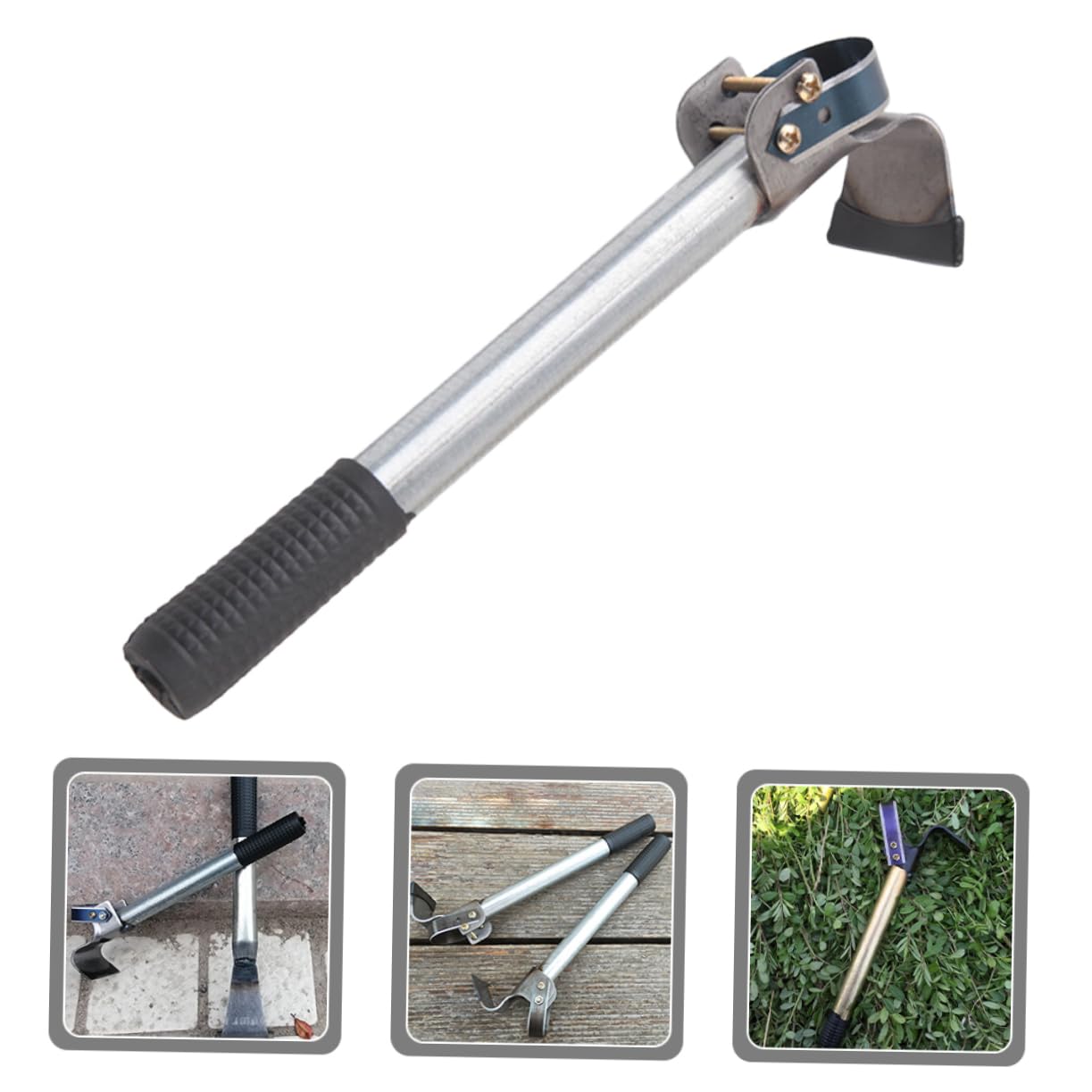 Uonlytech 4stücke Metal Bark Scraper Ergonomischer Rindenschaber Für Effektives Entrinden Von Bäumen Für Garten Und Obstbaumpflege Langlebiges Metall Rutschfester Griff Vielseitig