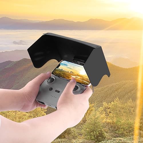 Miniatura 2 de Parasol de plástico plegable 2023 para evitar el deslumbramiento, accesorios RC para DJI Mavic 3/Mini 2/AIR 2/AIR 2S/Mini 3 Pro RC-N1