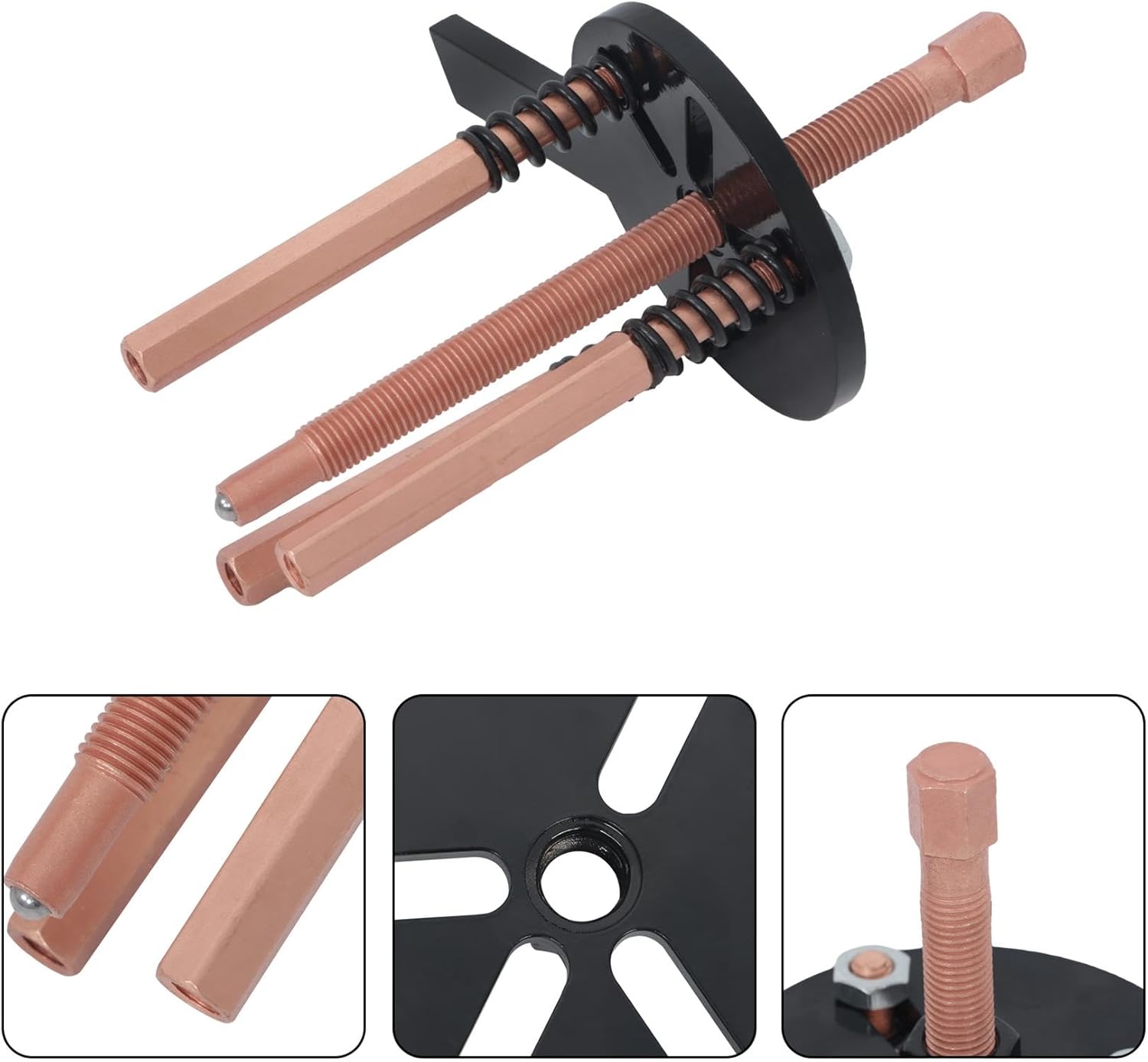 labwork 36-in-1 Bearing Puller Set 3 Jaw Inner Bearing Puller Separator Tool Kit for Motorbikes Car