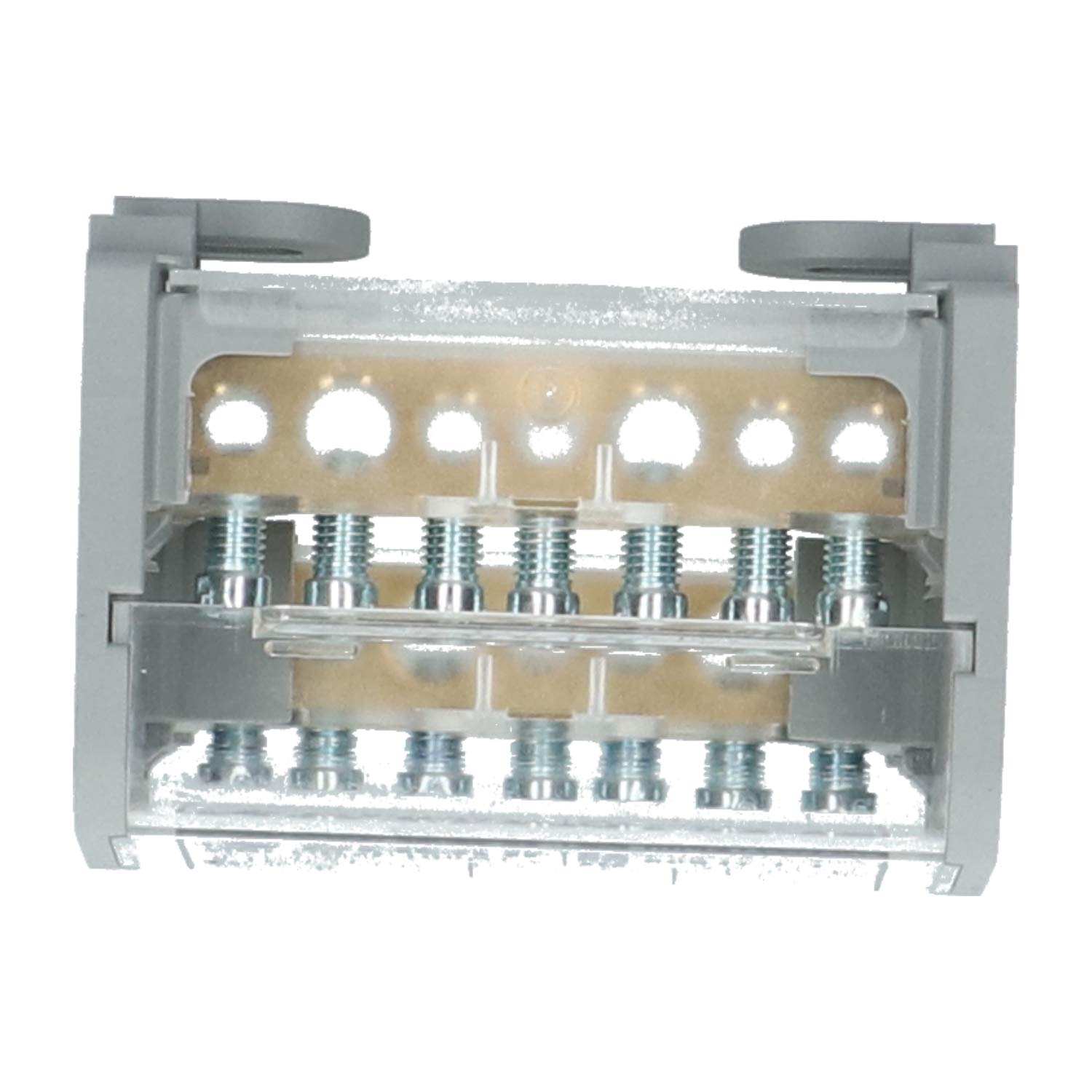 QBLOK4P100A7 MORSETTIERA 2P 100A - 7 FORI QBLOK210