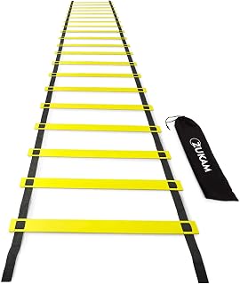 ZUKAM Agility Ladder Training Ladder for Football Footwork Exercise Fitness with Carry Bag