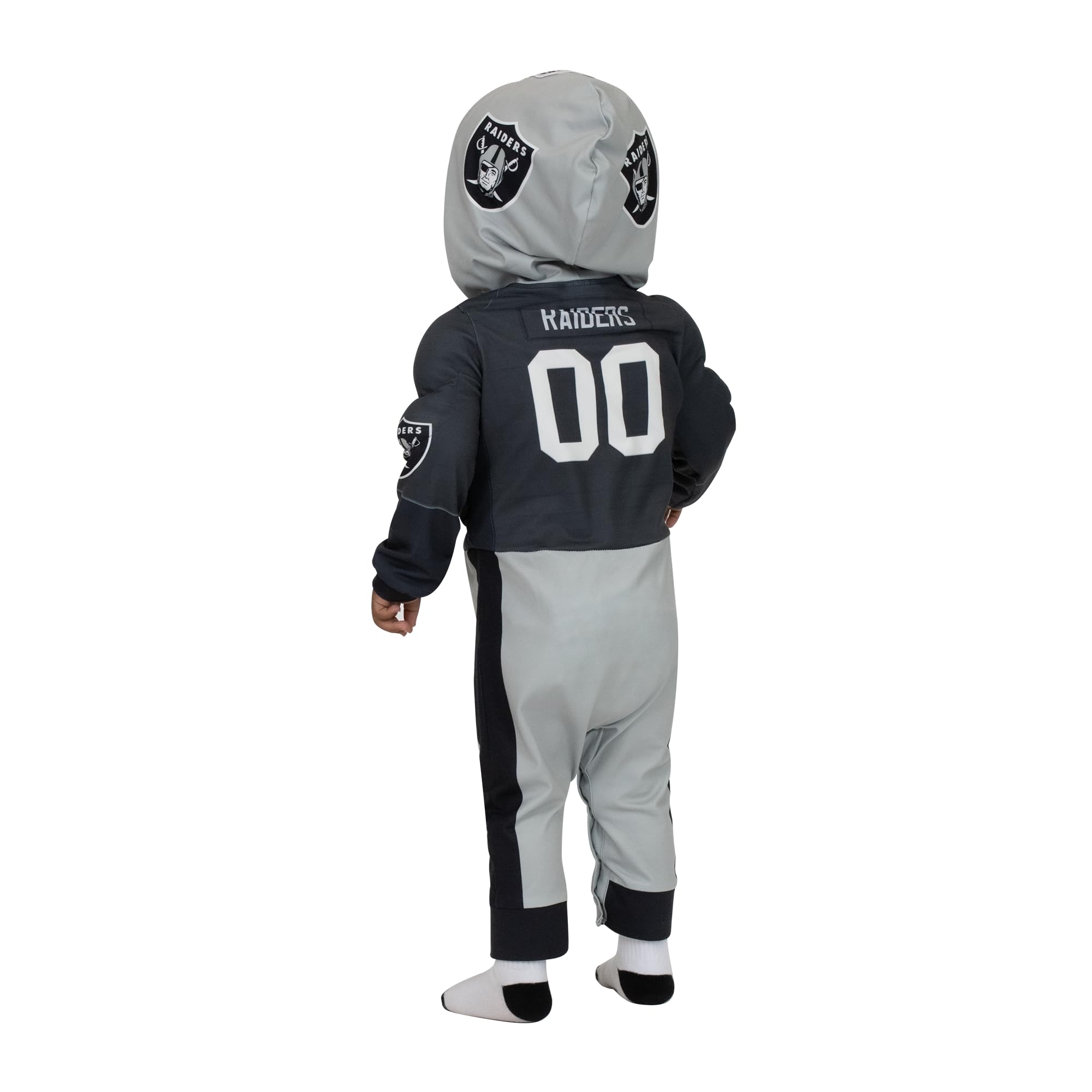 MODERN HERO NFL Las Vegas Raiders Officially Licensed #1 Draft Pick Infant-Toddler Muscle Suit Costume, Size 12MO