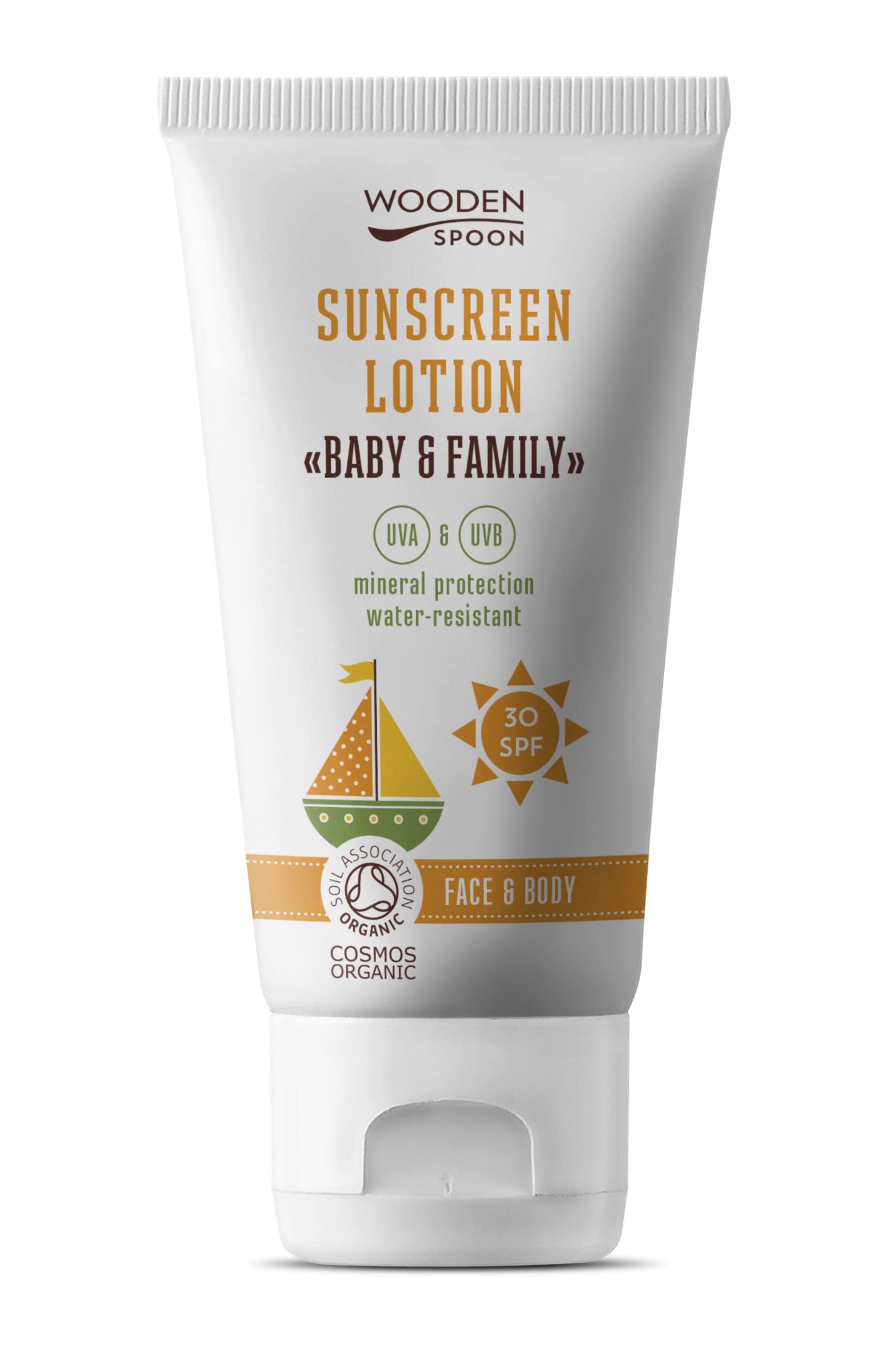 Woodenspoon Leche Bronceadora Protectora Baby & Family Spf 30 150 Ml-image
