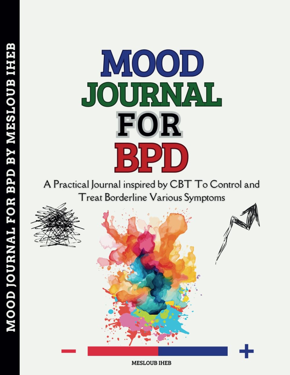 Mood Journal For BPD: A Practical Journal inspired by CBT To Control and Treat Borderline Various Symptoms