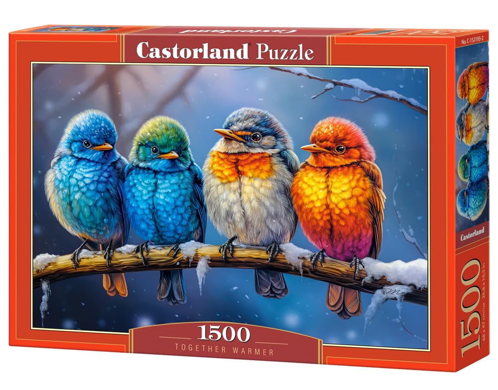 Castorland 1500 Piece Jigsaw Puzzle: Warmer Set, Multicoloured, 68 x 47 cm