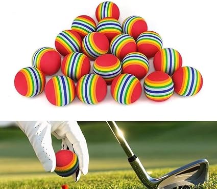 Amazon Co Jp Amandakasa 練習用 ゴルフボール ウレタンボール 30個セット 屋内 トレーニング Practice Golf カラフル レインボー 虹色 スポーツ アウトドア Amazon Co Jp Amandakasa 練習用 ゴルフボール ウレタンボール 30個セット 屋内 トレーニング Practice Golf カラフル レインボー 虹色 スポーツ アウトドア