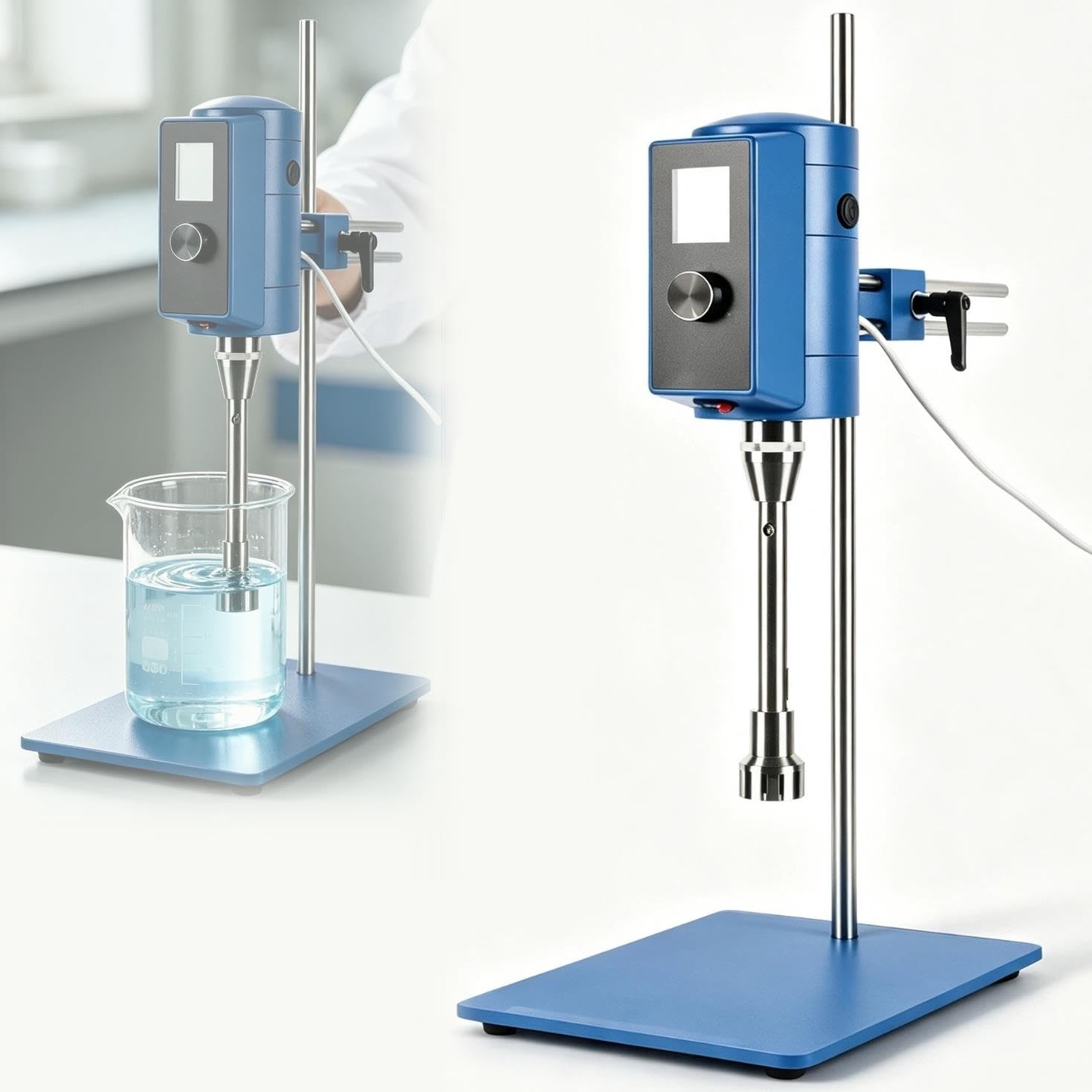 Homogeneizador dispersor de alto cizallamiento Emulsionador de laboratorio
