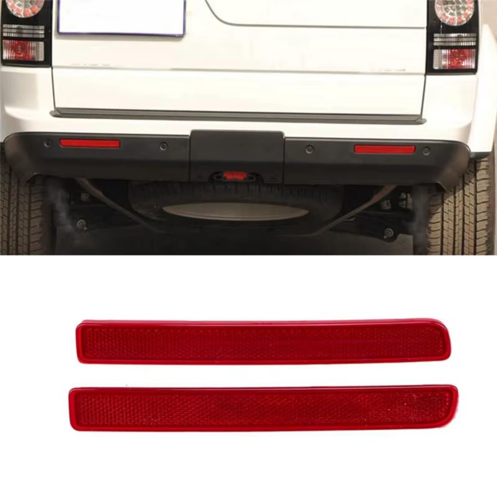 Catadiottro Posteriore Compatibile Con Land Per Rover Per Range Sport 2010 2011 2012 2013 Auto Paraurti Posteriore Riflettore Lampada Arresto Indicatori Direzione Kit Luce