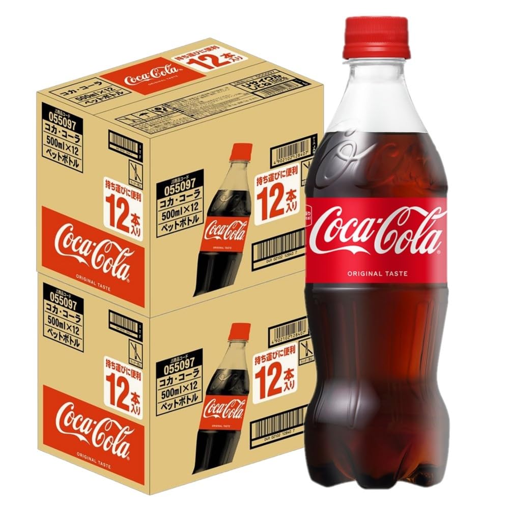 Amazon.co.jp: コカコーラ コカ・コーラ 500ml ×2ケース/24本 【ハーフ