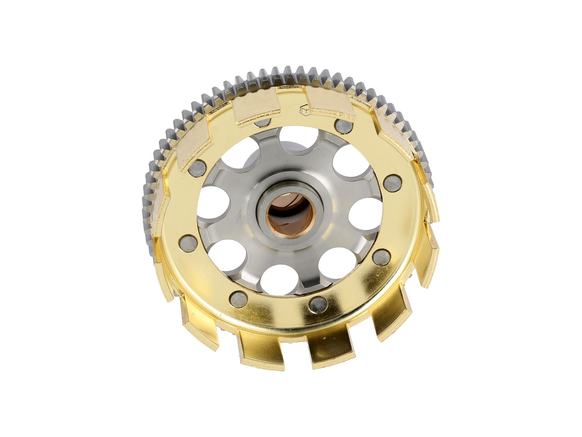 RESO Kupplungszahnrad + Antriebsritzel SET- Sport - 71/23 Zähne - geradeverzahnt, erleichtert, verstärkt, zusätzliche Schmiernut - für leistungsstarke Simson-Motoren - M531 - M743