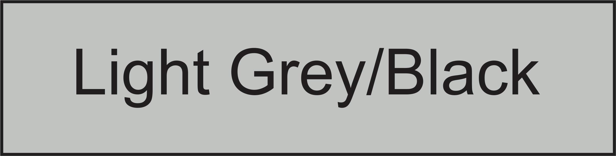 Name Plate Engraving Blanks - 2" x 8" (5-Pack), Lt Gray