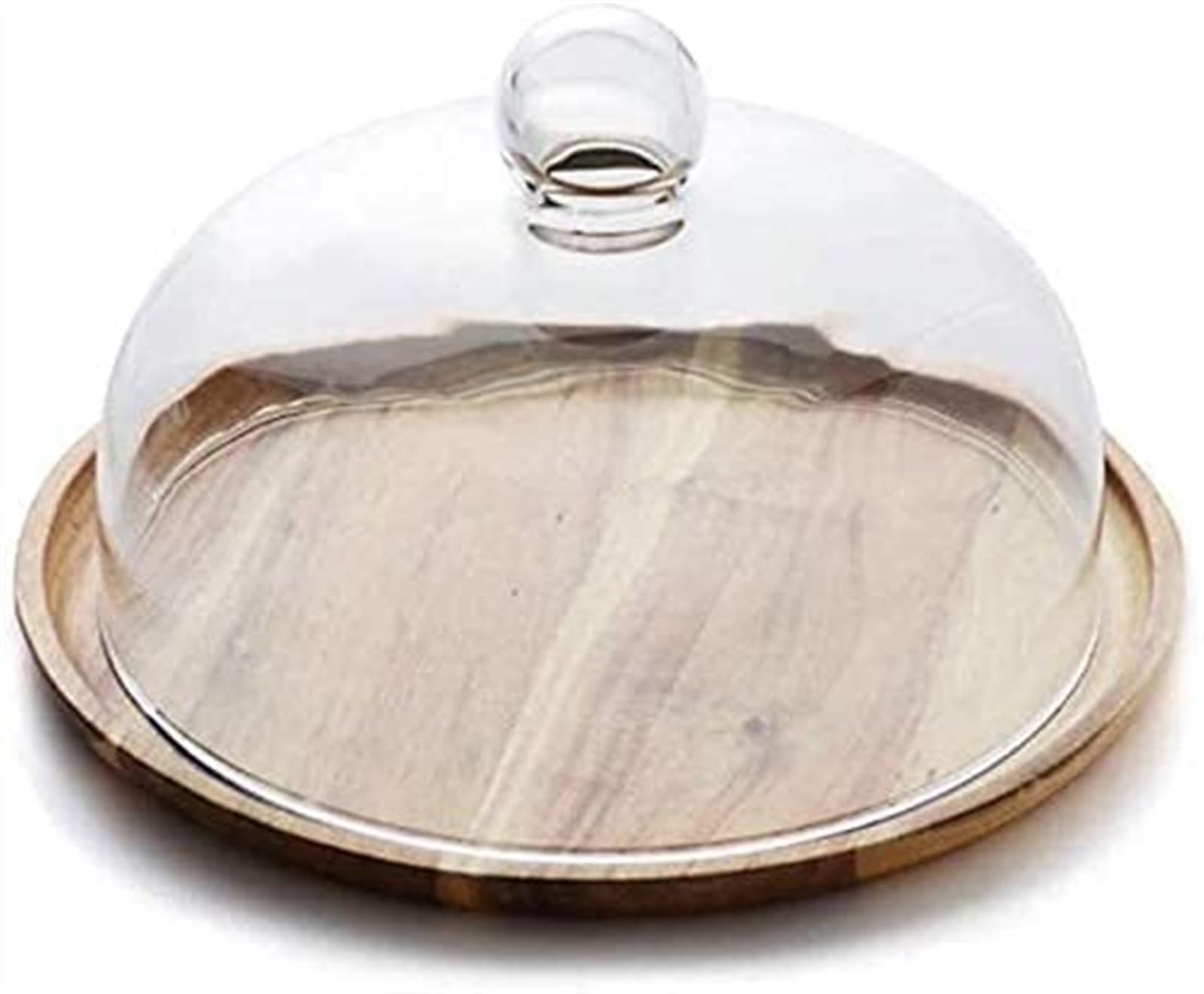 Assiette à dessert avec couvercle en verre pour protéger vos pâtisseries
