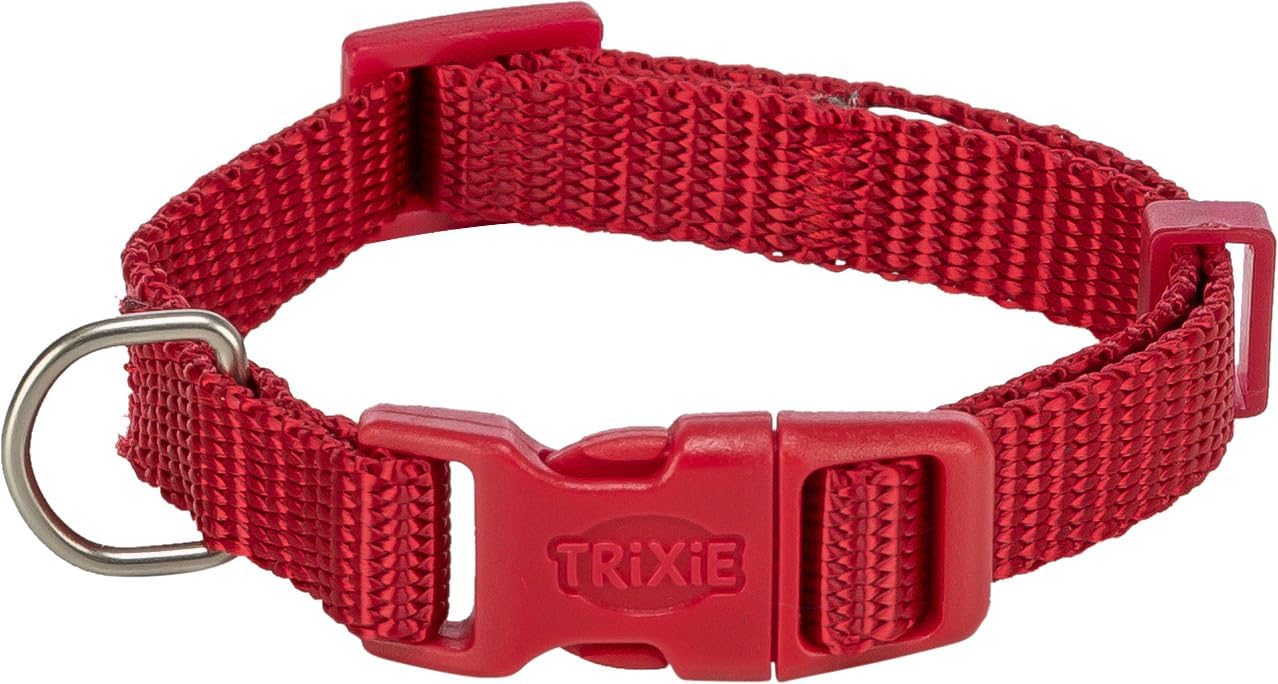 Trixie Premium Dog Collar, Xs-S: 22-35 Cm/10 Mm, Red