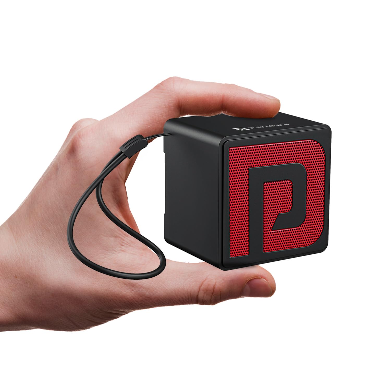 Portronics Nugget 3W Mini Pocket Bluetooth Speaker with Upto 4 Hours Playtime, HD Sound, Bluetooth 5.4V, Mini Speaker, Strong Lanyard, Light Weight, Type C Fast Charging(Black)-picture-24