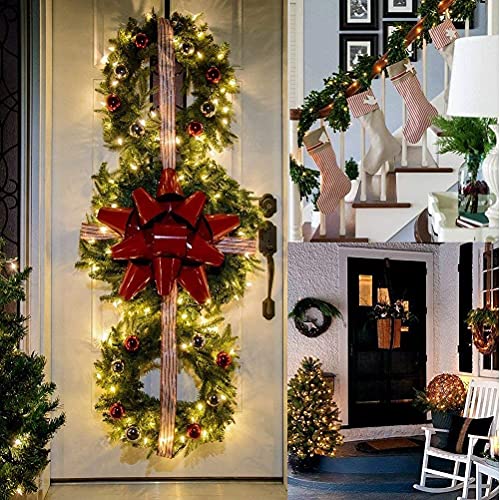 Asenek Christmas Light, 33Ft 100 Led Battery Operated String Lights With Auto Timer & 8 Modes, Green Wire Outdoor Waterproof String Lights For Outdoor And Indoor Christmas Decor – Warm White #TOP4