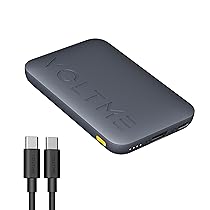 VOLTME Hypercore Power Bank 10.000 mAh, Caricabatterie Portatile Powerbank Batteria Esterna Ricarica Rapida in Blu USB C Input & Output per iphone 16, 15, 14, 13, 12 ,  Samsung, HuaweiPad Pro, etc.