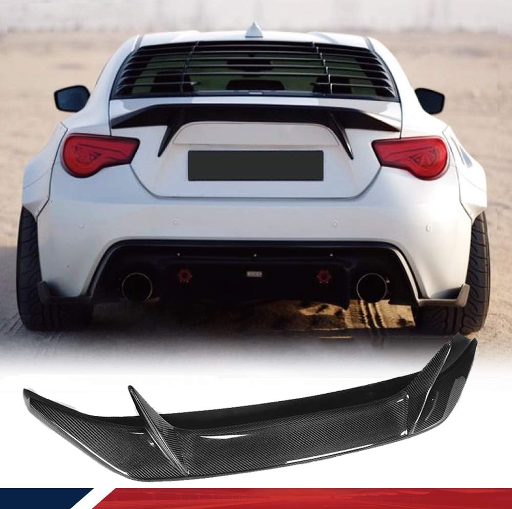 Carbon Fiber Spoiler for Subaru BRZ, Toyota FT86 GT86, Scion FR-S 2012-2020 Rear Trunk Lip Wing High Kick Spoiler Body Kits