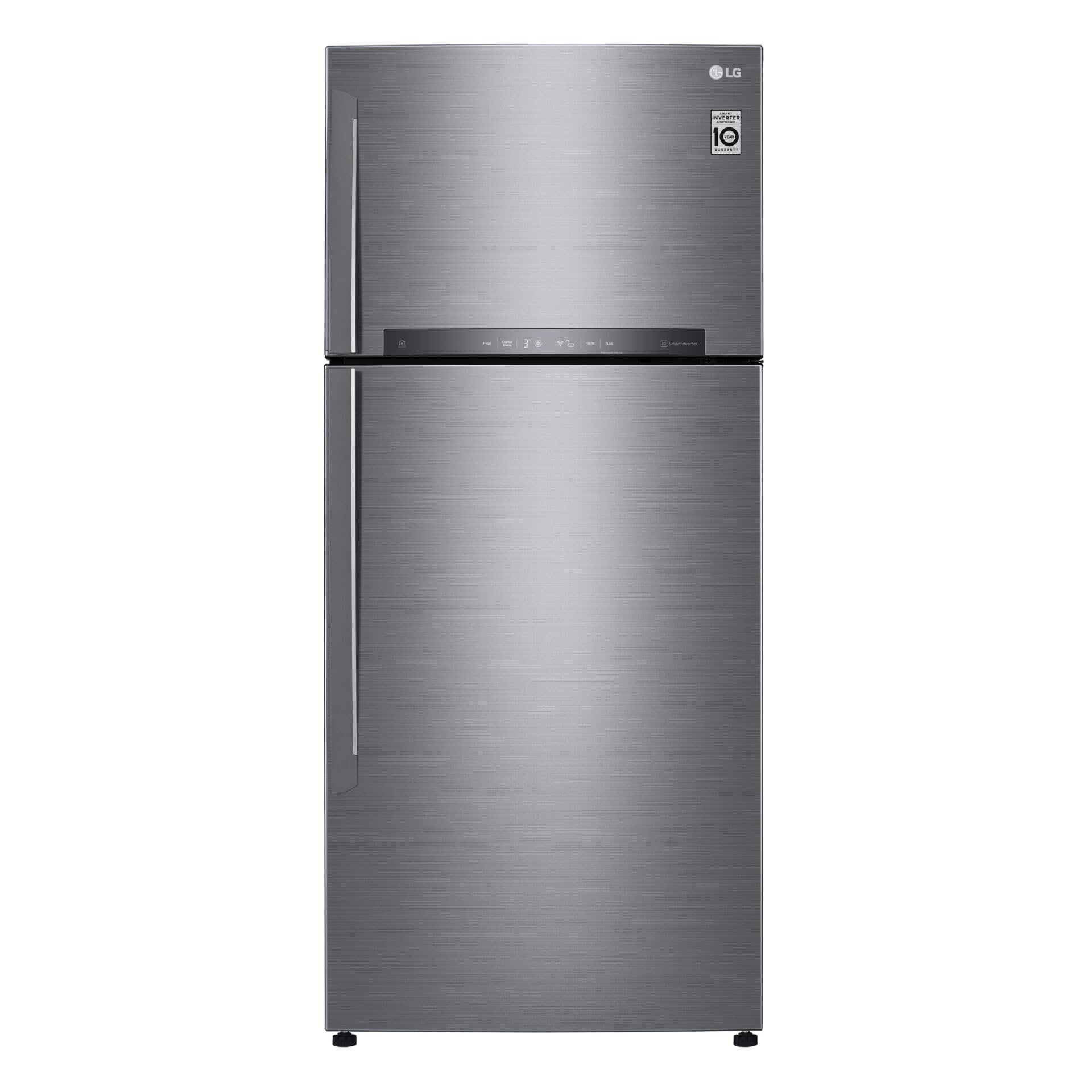 LG GTB744PZHED - Refrigerador de doble puerta Clase E 506L con conexión Wi-Fi App Thinq, Door & Linear Cooling, cajón a 0 grados, gestión de humedad, compresor Smart Inverter